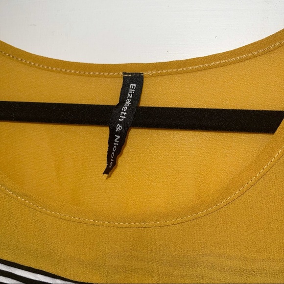 Gold and stripe shirt - Picture 3 of 4